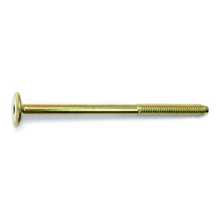 Midwest Fastener Binding Screw, 20 (Coarse), Steel, Brass, 3 PK 31612